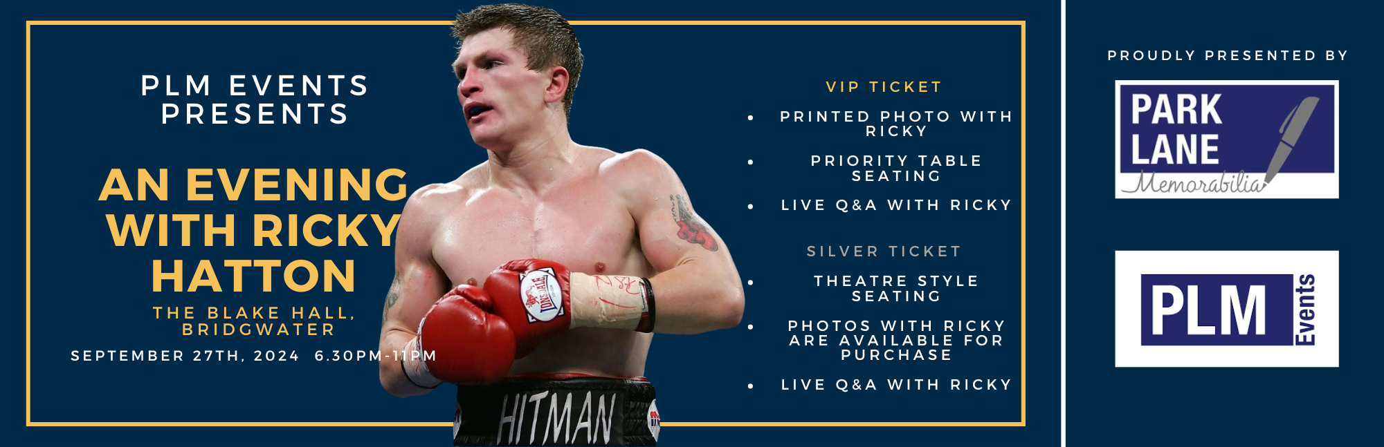 an evening with ricky hatton