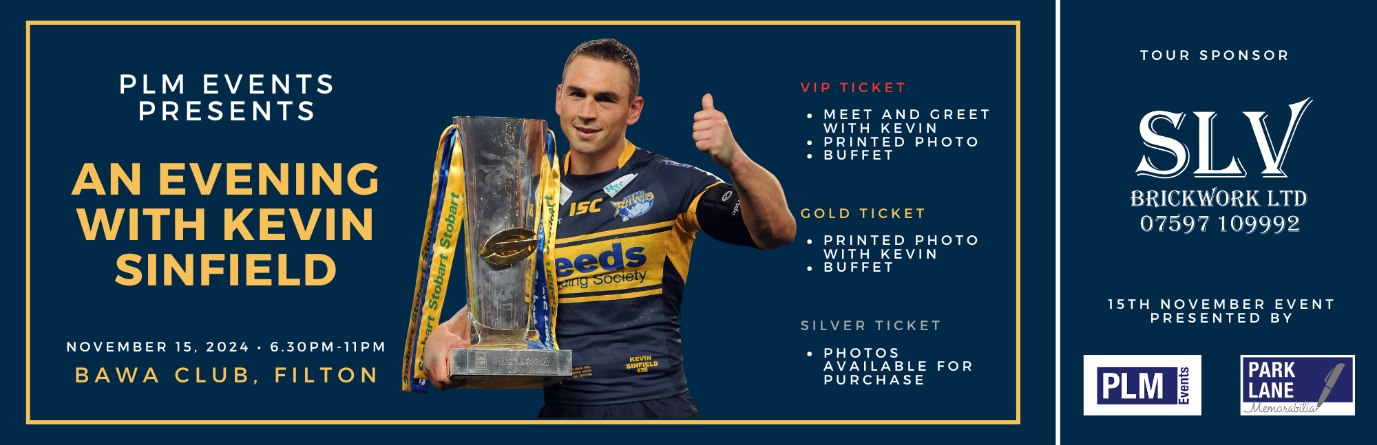 an evening with kevin sinfield